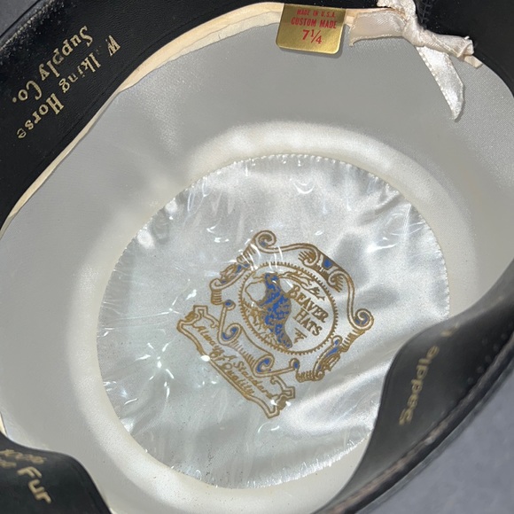 Sale 🔥 Vintage Beaver derby hat size 7 1/4. 100% real fur in original box - Picture 4 of 8